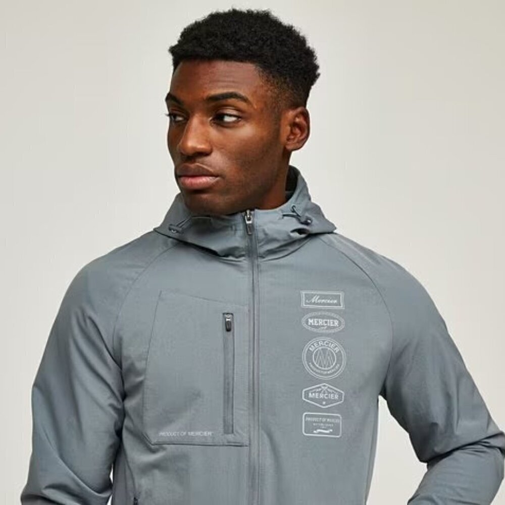 NWT Grey Cadrock Mercier Windbreaker